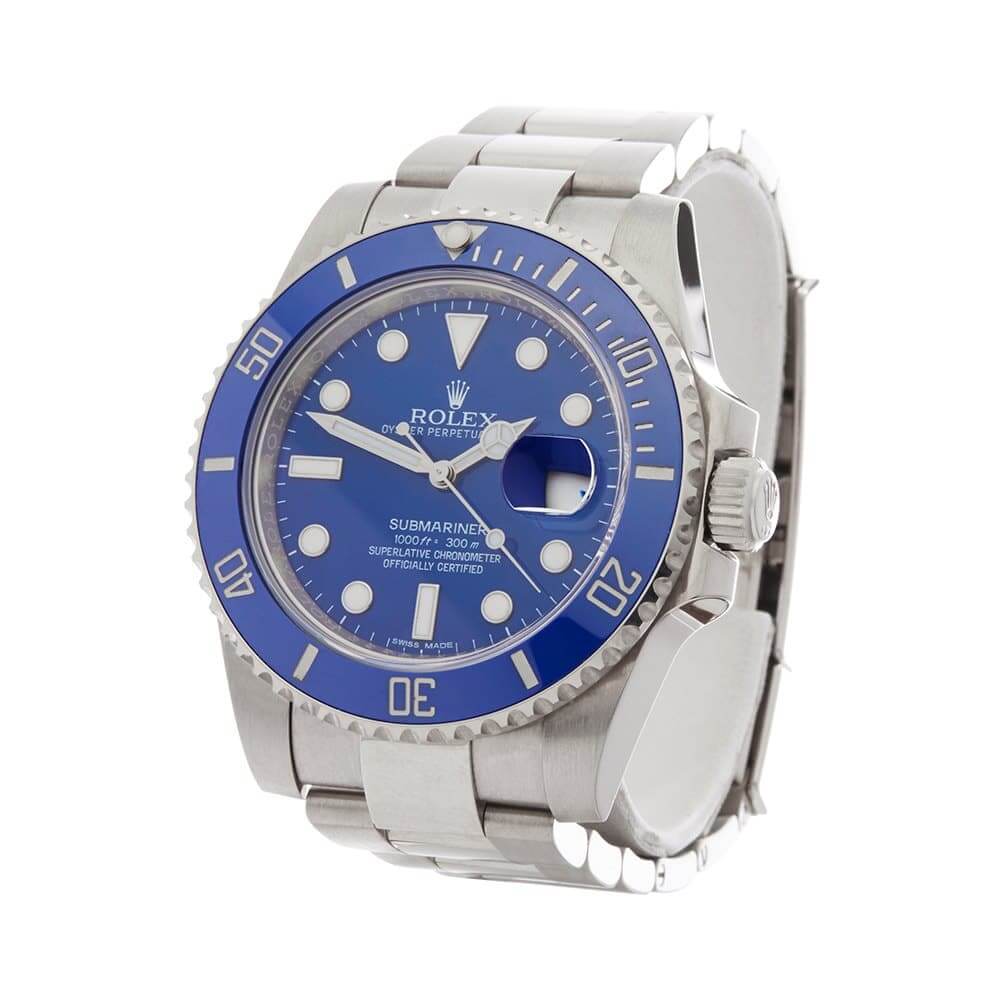 Rolex Submariner Date 116619 “Smurf” Perfect Duplicate Edition - Image 3