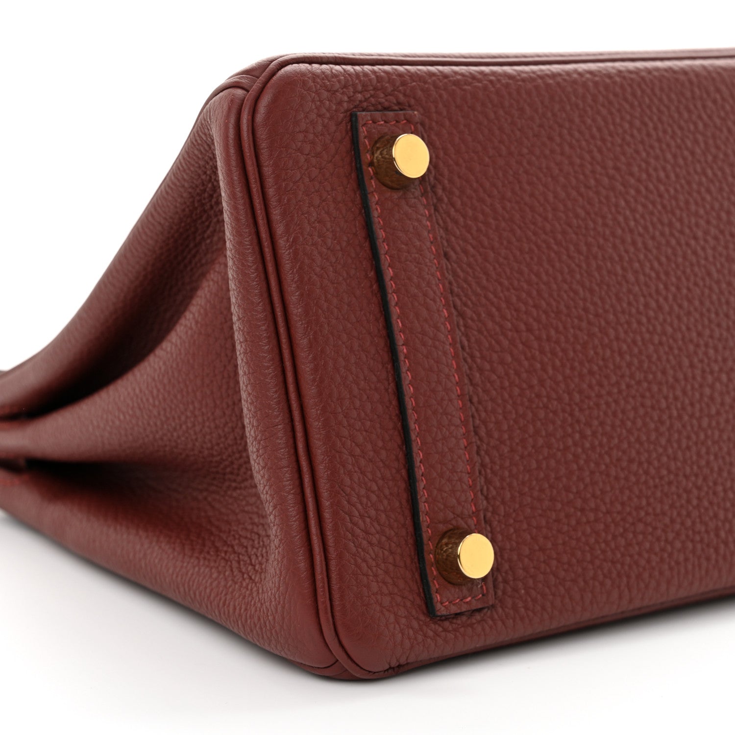 Birkin 35 Rouge H in Togo Leather with Gold Hardware - Image 2