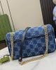 Gucci marmont 26 cm blue denim - Image 8