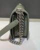 CHANEL MEDIUM BOY BAG CAVIAR LIGHT GREEN - Image 3