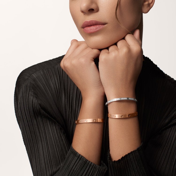 CARTIER LOVE BRACELET,CLASSIC MODEL,BRUSHED - Image 4