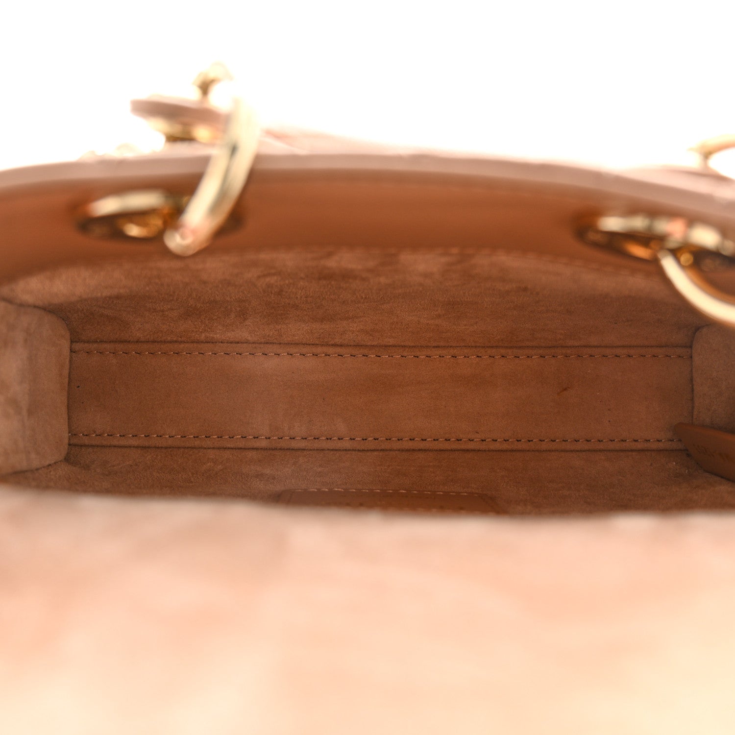 Lambskin Cannage Micro Lady D-Joy Rose Des Vents - Image 5