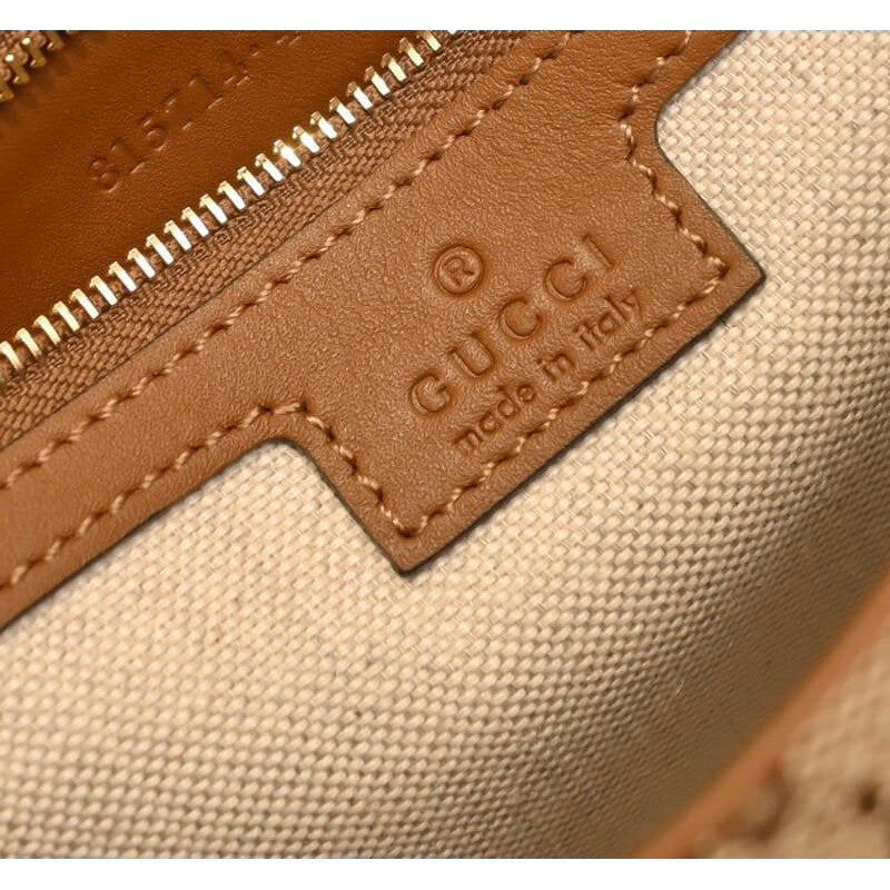 Gucci Blondie Brown Canvas 27x17cm - Image 2