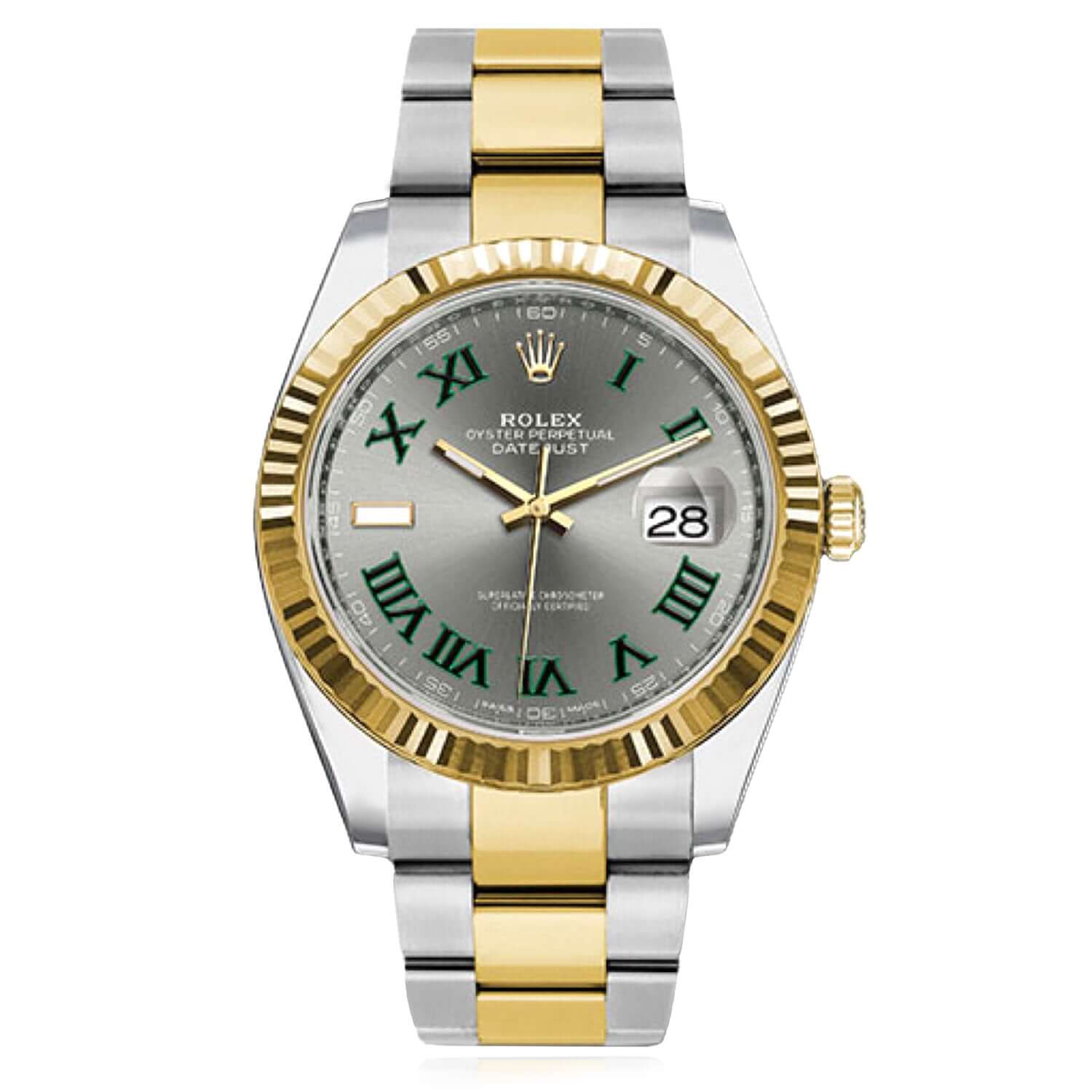 Rolex Datejust 41mm 126333 18K Yellow Gold & Stainless Steel Oyster Band Watch