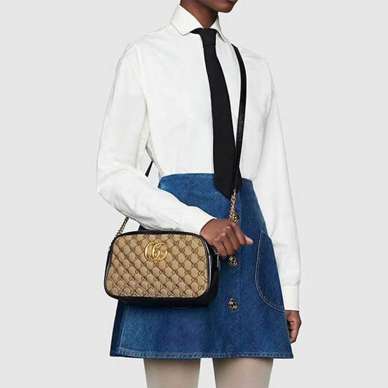 Gucci Marmont Canvas Camera 24x13cm - Image 4