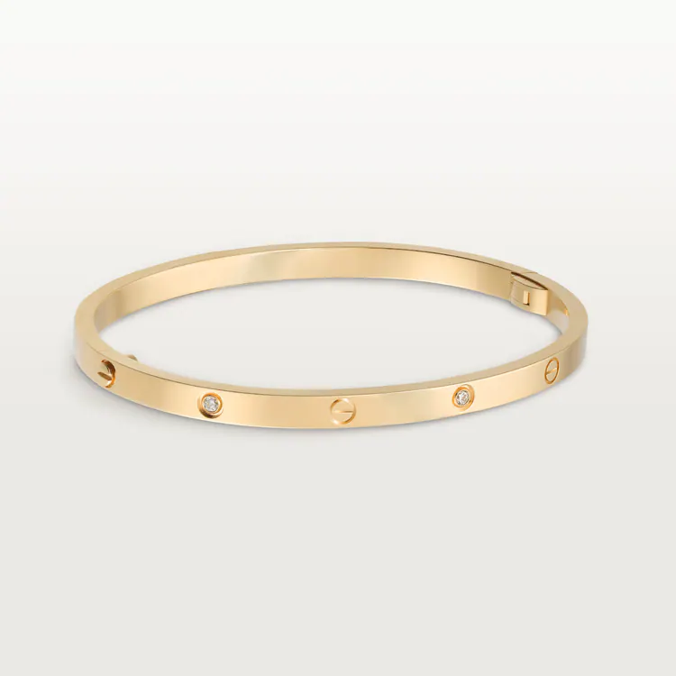 LOVE BRACELET, SMALL MODEL, 6 DIAMONDS - 16