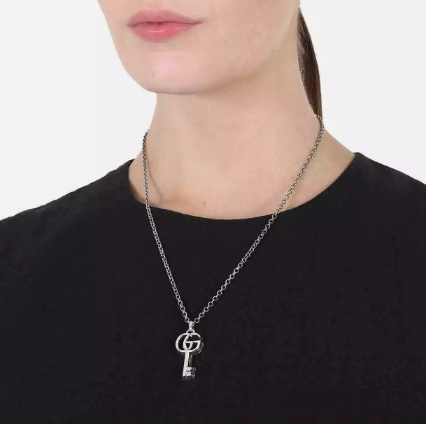 Sterling Silver Marmont Key Necklace 19.5" - Image 4