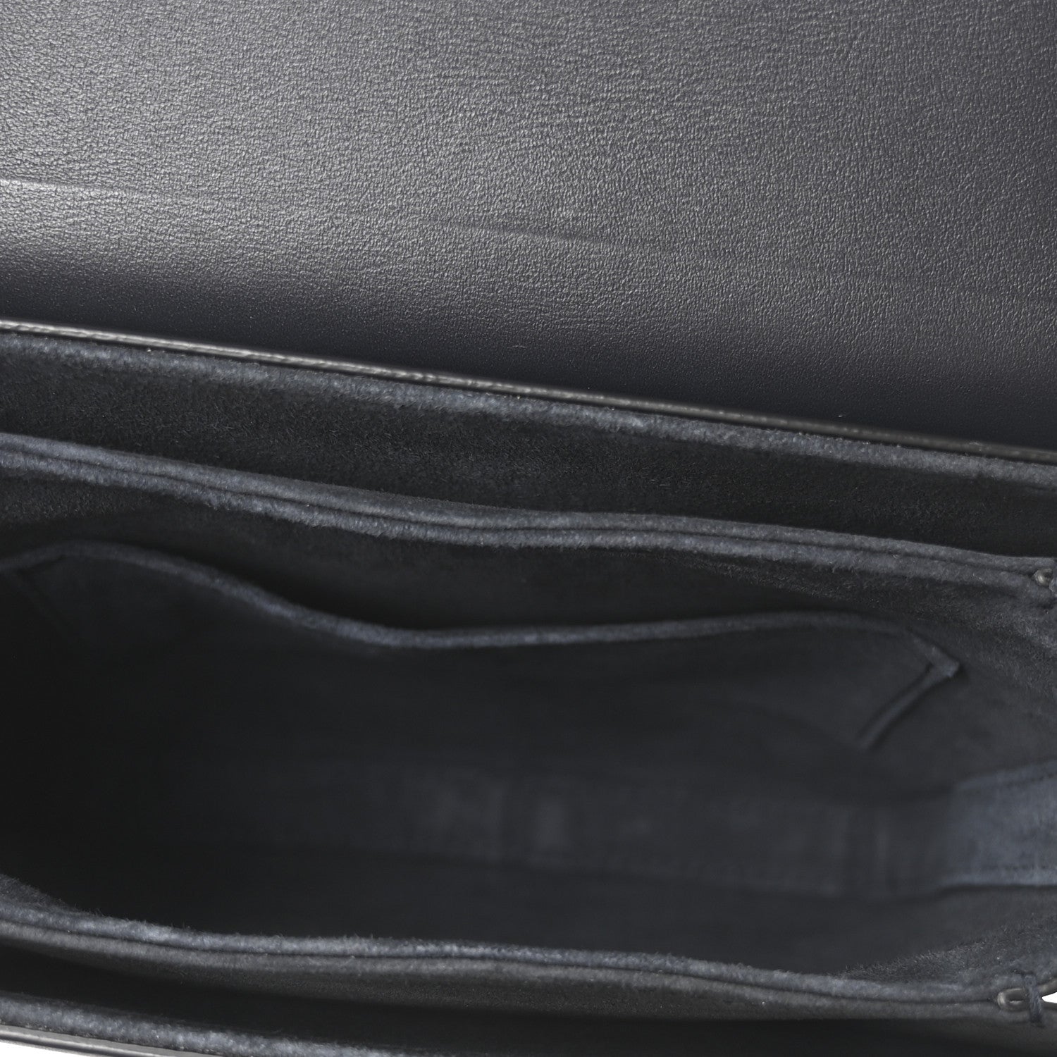 Calfskin Studded Square Dioraddict Flap Black - Image 5