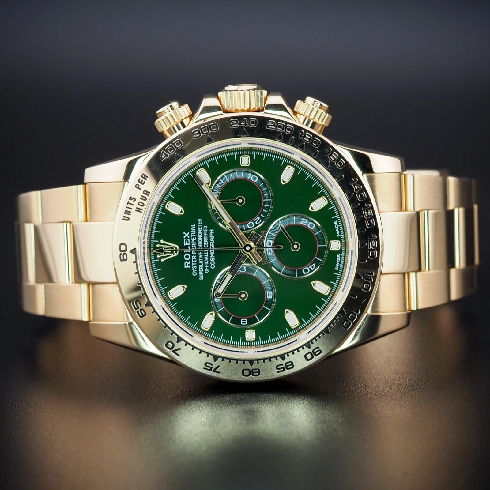 Rolex Cosmograph Daytona 116508 “Green Dial” Deluxe Copy Quality - Image 2
