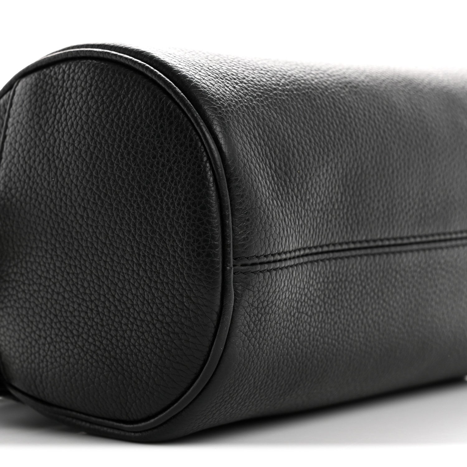 HOMME Grained Calfskin Mens Roller Messenger Black - Image 8