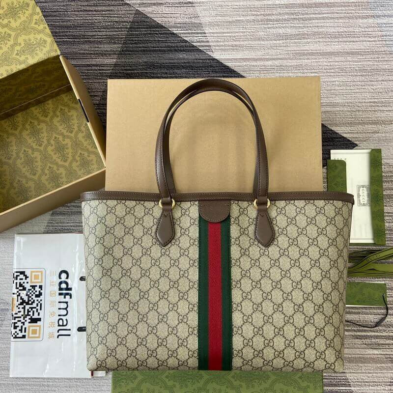 Gucci Ophidia Medium Tote Bag - Image 2