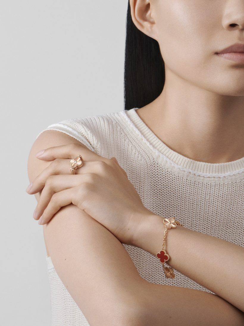 Vintage Alhambra bracelet, 5 motifs - Image 4