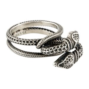Garden Snakes Cocktail Ring