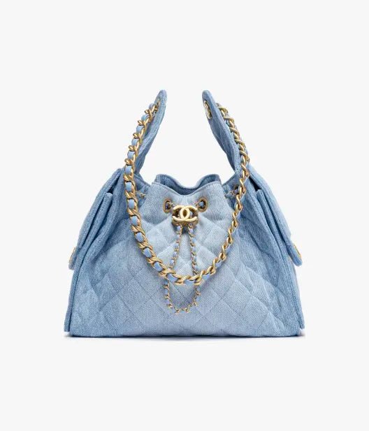 CHANEL 25 small bag(blue)