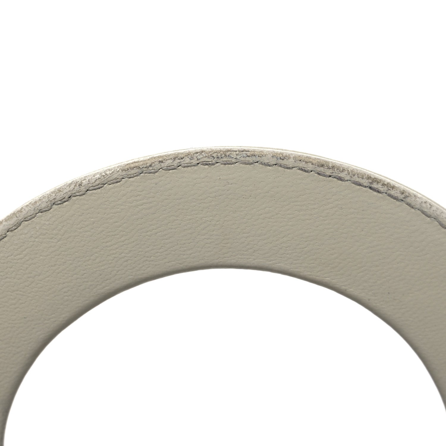 Calfskin Cannage Studded Small Supple Lady Dior White - Image 10