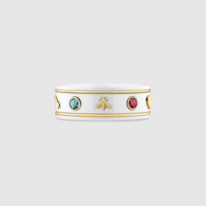 Icon ring with gemstones - Image 3