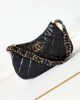 Chanel Aged Calfskin Quilted Small 19 Hobo Black - Image 4
