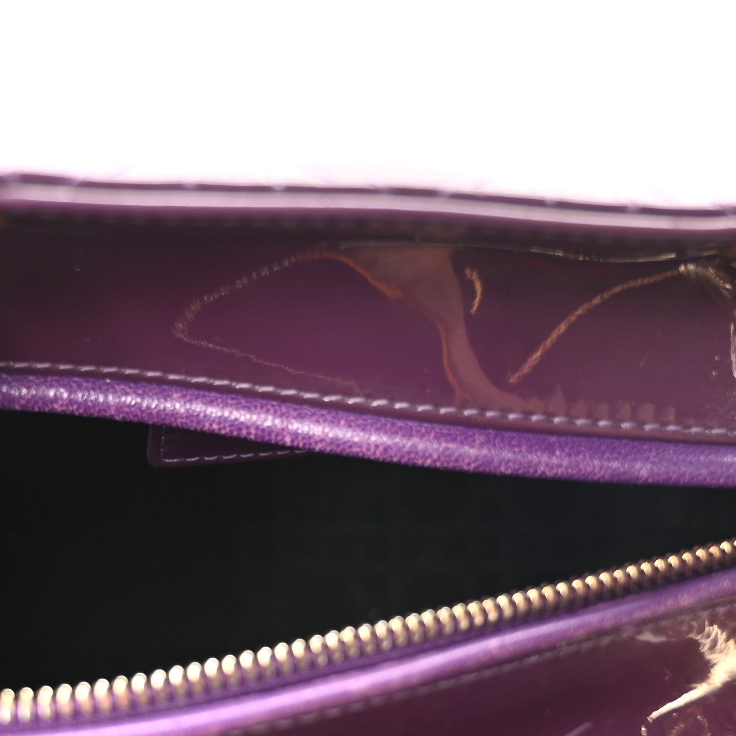 Patent Cannage Medium Lady Dior Purple - Image 5