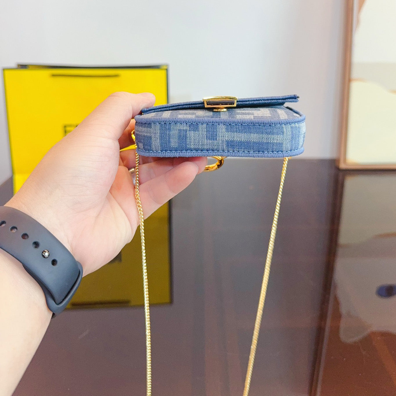 Fendi Nano Baguette Charm - Image 8