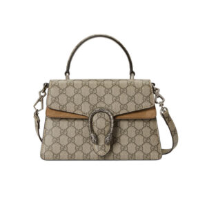 Gucci Dionysus Canvas Top Handle Bag 24x16cm