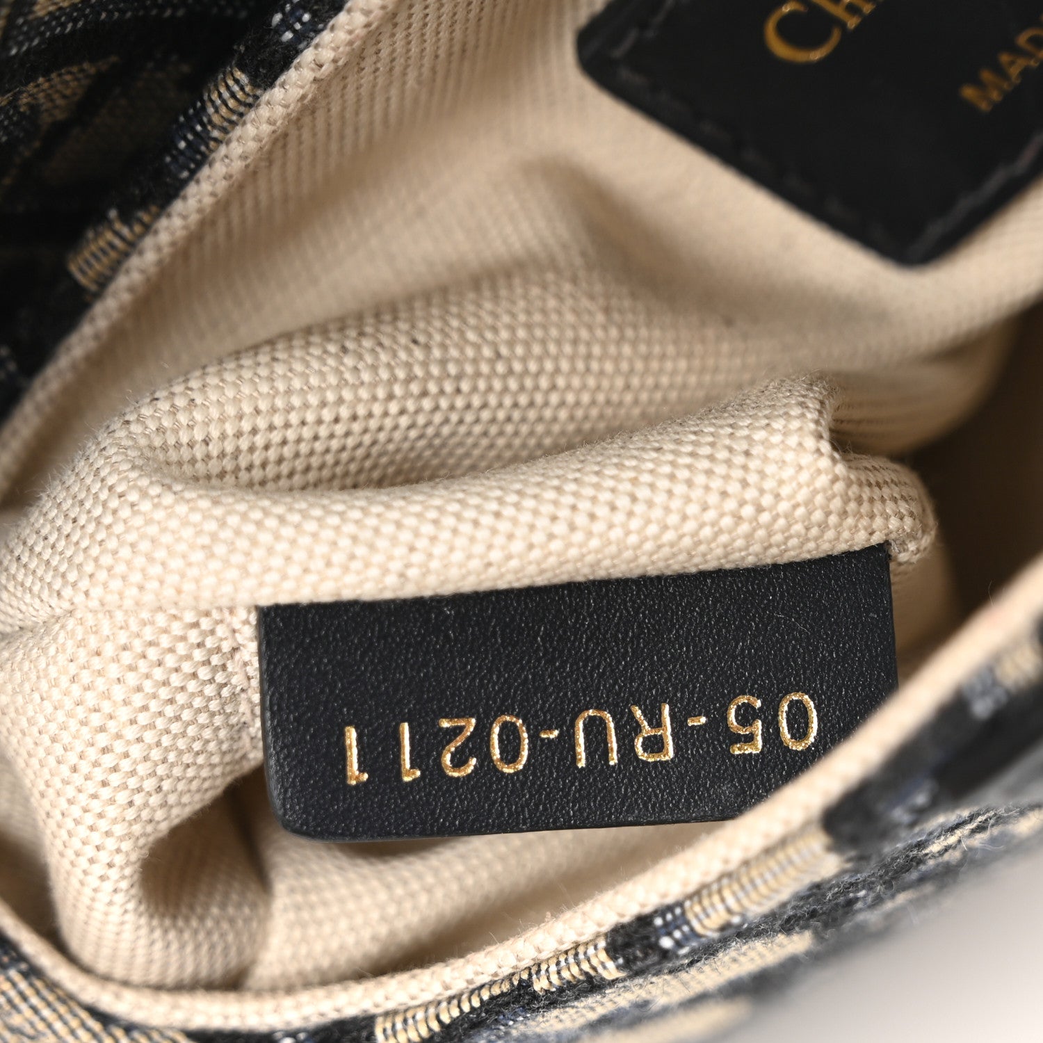 Oblique Mini Saddle Bag Blue - Image 5