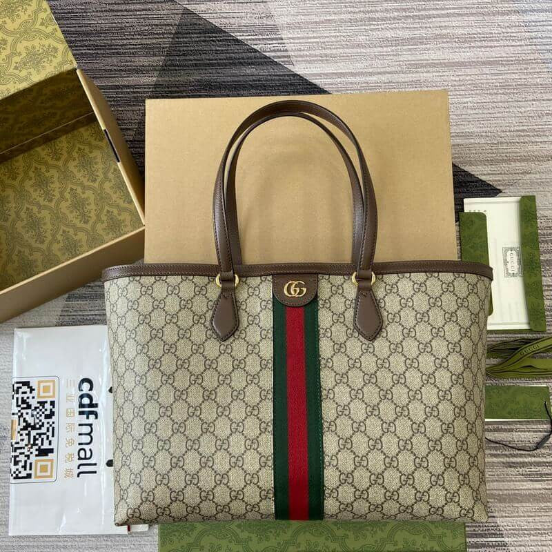 Gucci Ophidia Medium Tote Bag - Image 3