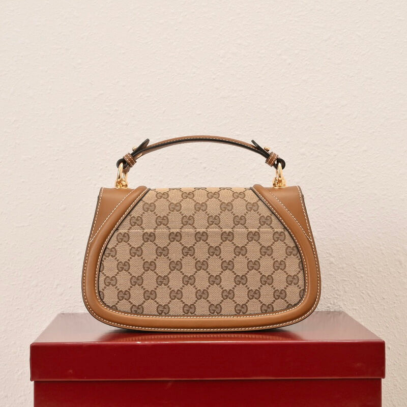 Gucci Blondie Brown Canvas 27x17cm - Image 19