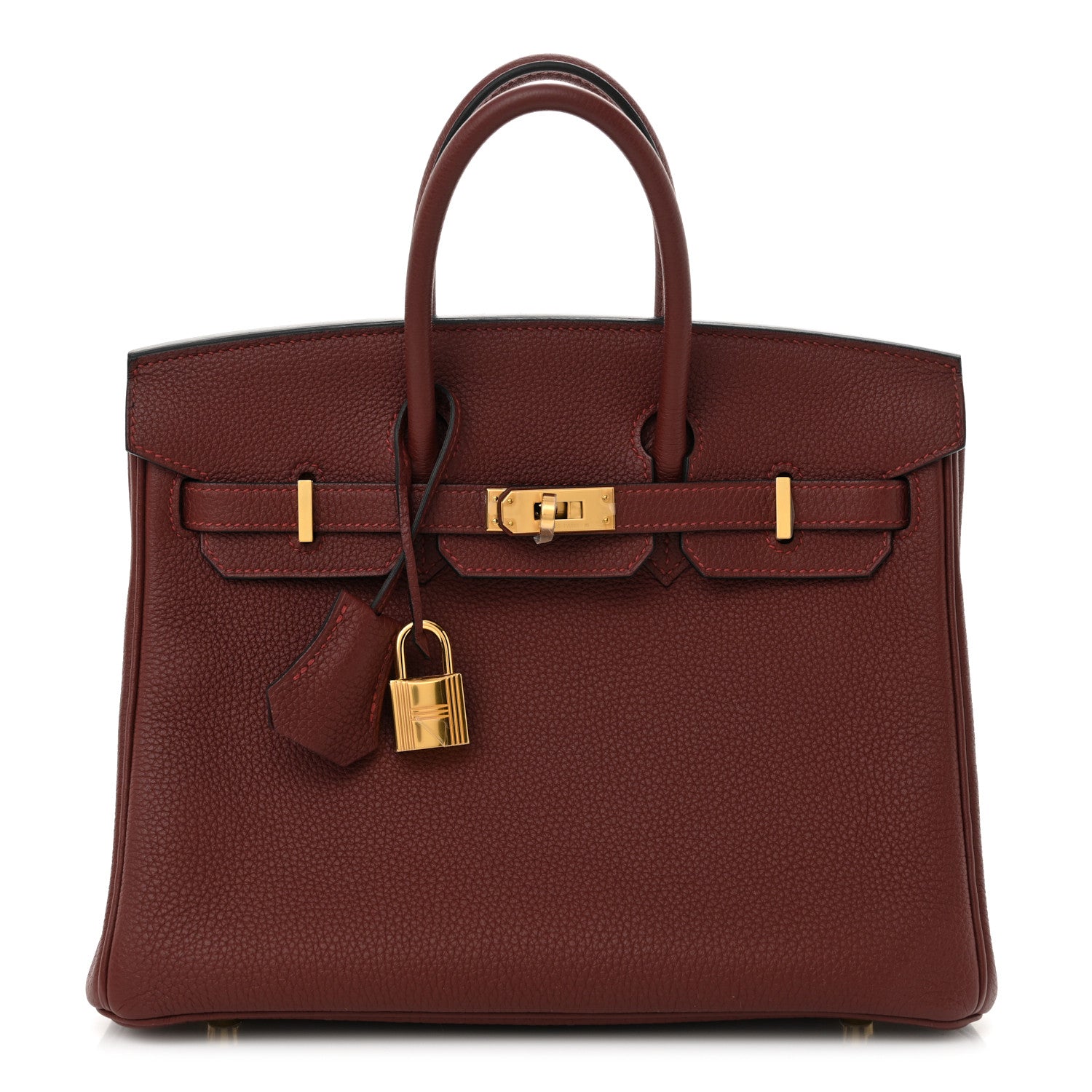 Birkin 35 Rouge H in Togo Leather with Gold Hardware