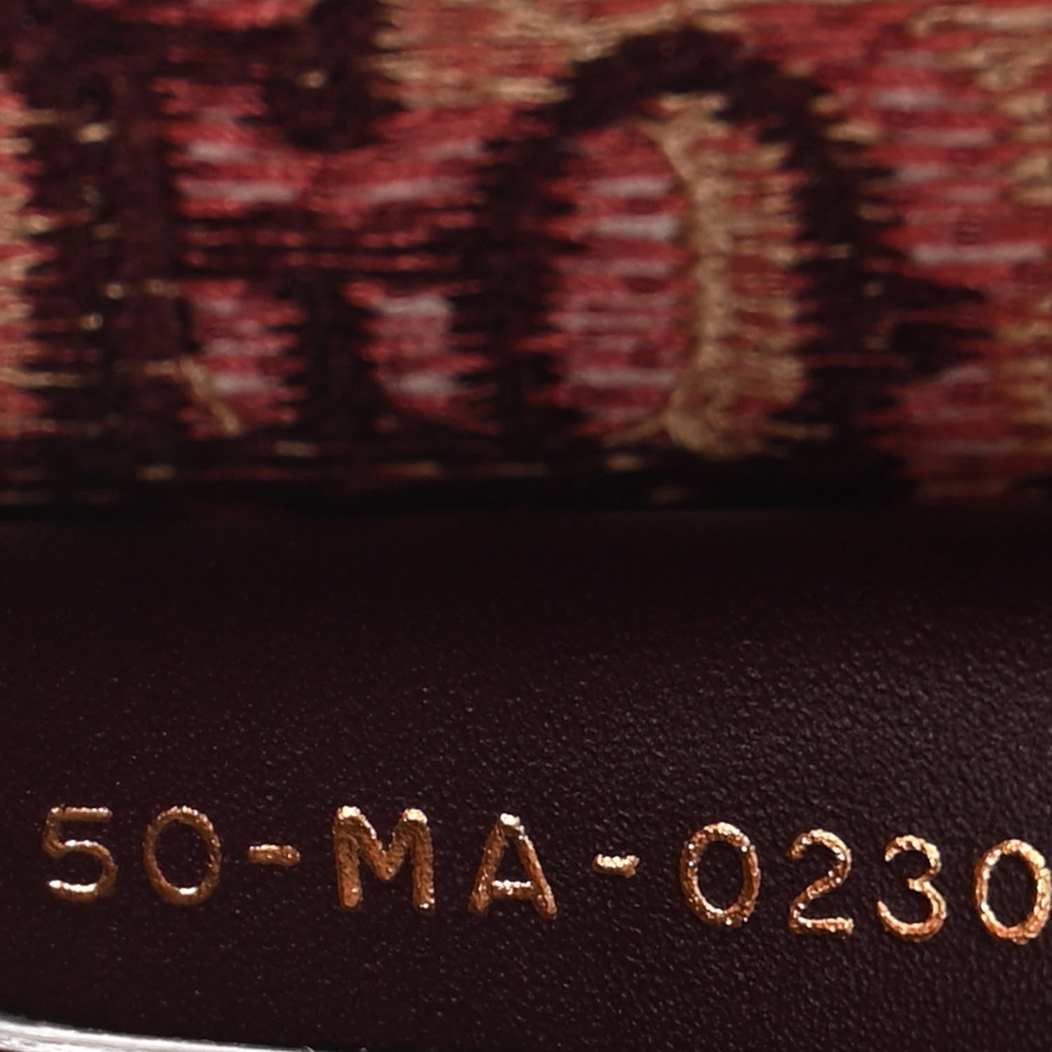 Oblique Large Book Tote Burgundy Multicolor - Image 7