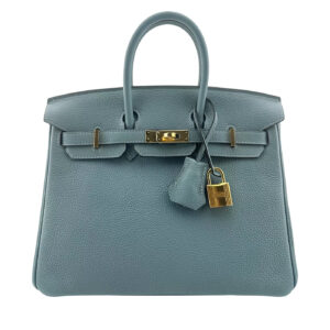 Birkin 30 Bleu Ciel Togo Gold Hardware