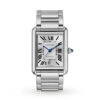 Cartier Tank Must Men Automatic Silver Stainless Steel Watch WSTA0053