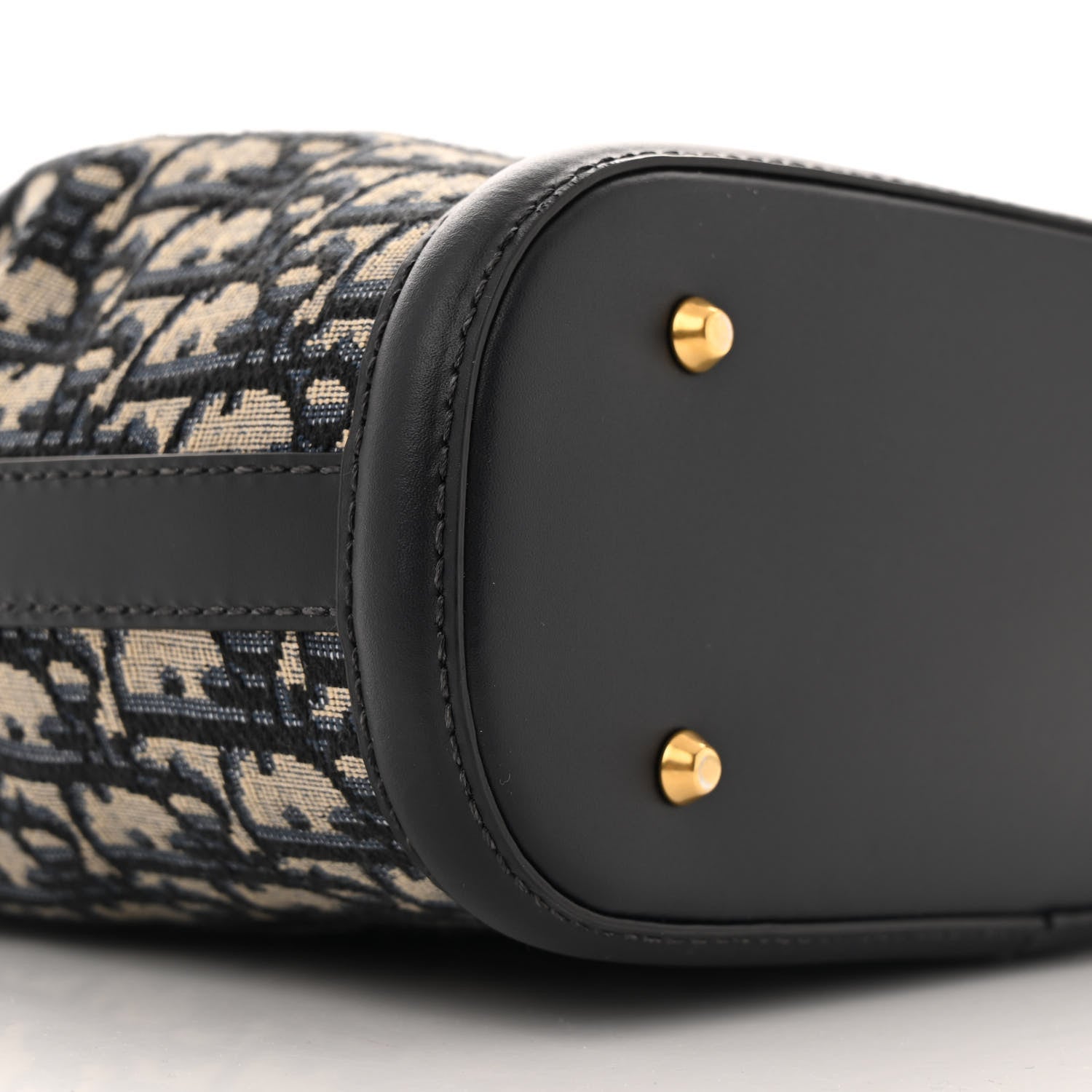 Oblique Calfskin Medium C'est Dior Bucket Bag Blue - Image 9