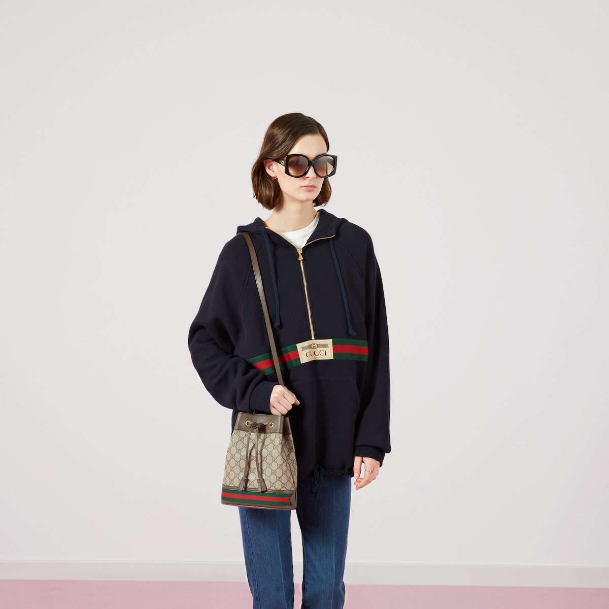 OPHIDIA SMALL BUCKET BAG - Image 7