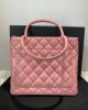 CHANEL Medallion Tote Bag Pink - Image 4