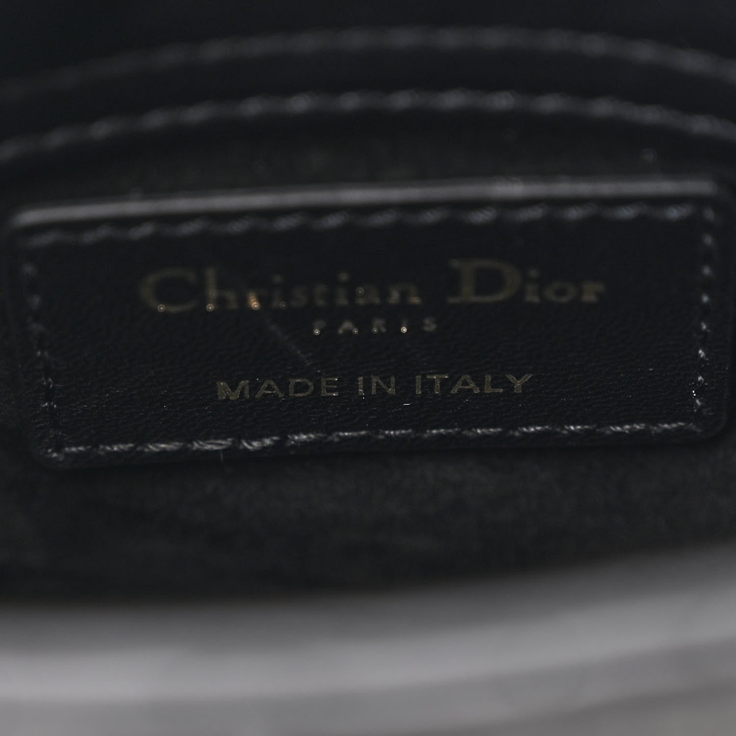 Lambskin Cannage Micro Lady Dior Black - Image 5