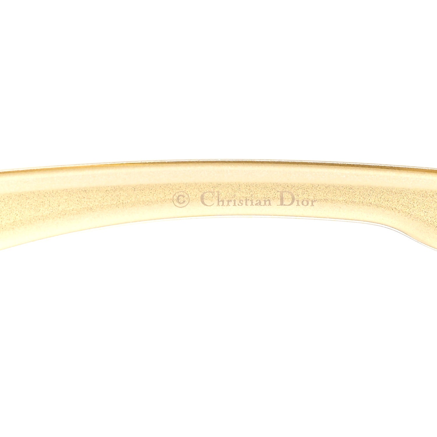 Acetate Crystal Night 3 Sunglasses Gold - Image 5