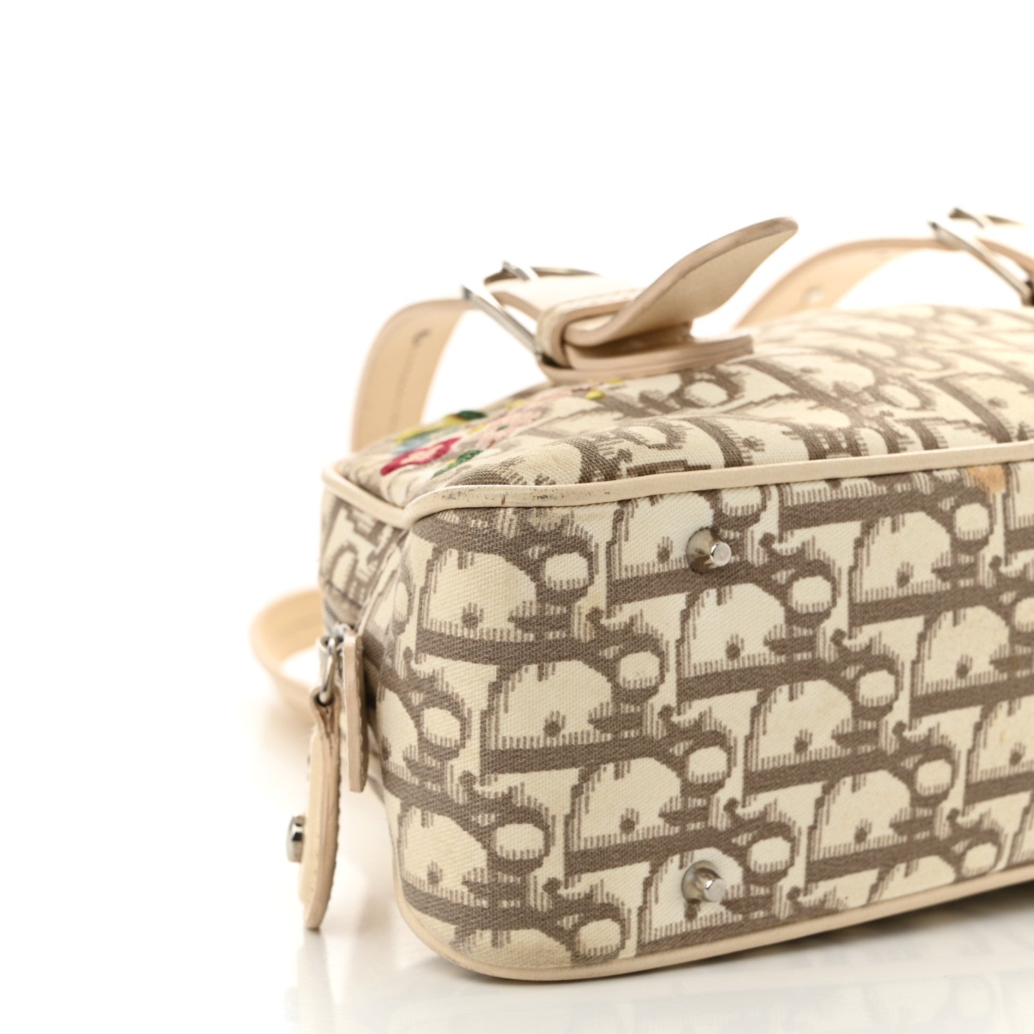 Monogram Vintage Flowers Small Bowler Beige - Image 8