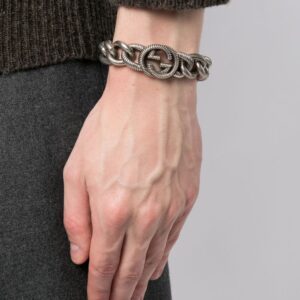 Interlocking G chain bracelet