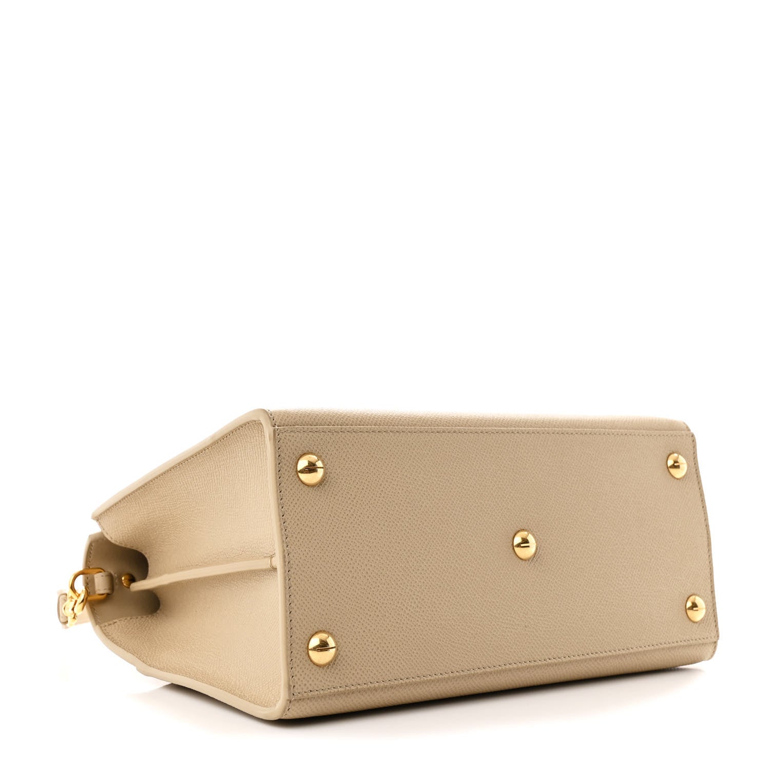 Grained Calfskin Medium St. Honore Tote Beige - Image 4