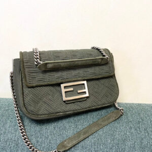 Fendi Midi Baguette Chain Bag