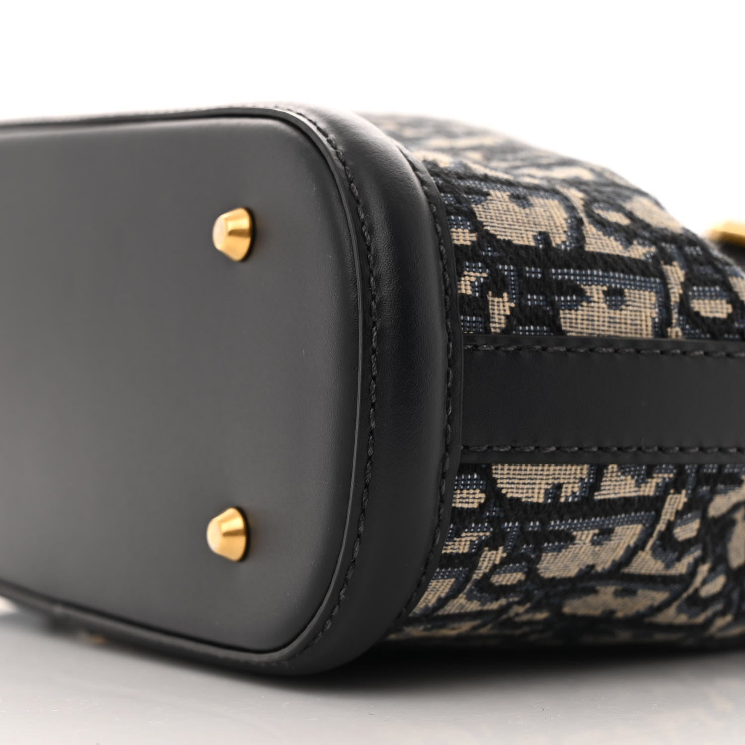 Oblique Calfskin Medium C'est Dior Bucket Bag Blue - Image 10