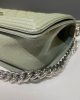 CHANEL MEDIUM BOY BAG CAVIAR LIGHT GREEN - Image 4