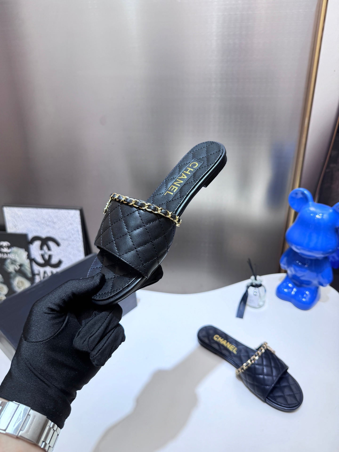 Chanel Women's Logo 25ss CC Sandal - Image 9