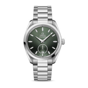 Omega Seamaster Aqua Terra 150M Small Seconds Watch, 38mm Green Dial, 220.10.38.20.10.001
