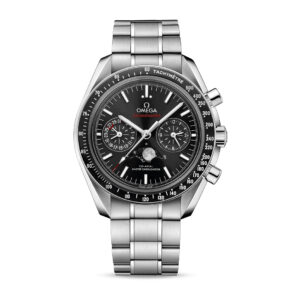 Omega Speedmaster Moonphase Chronograph Watch, 44.3mm Black Dial, 304.30.44.52.01.001