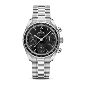 Omega Speedmaster 38 Chronometer Chronograph Watch, 38mm Black Dial, 324.30.38.50.01.001