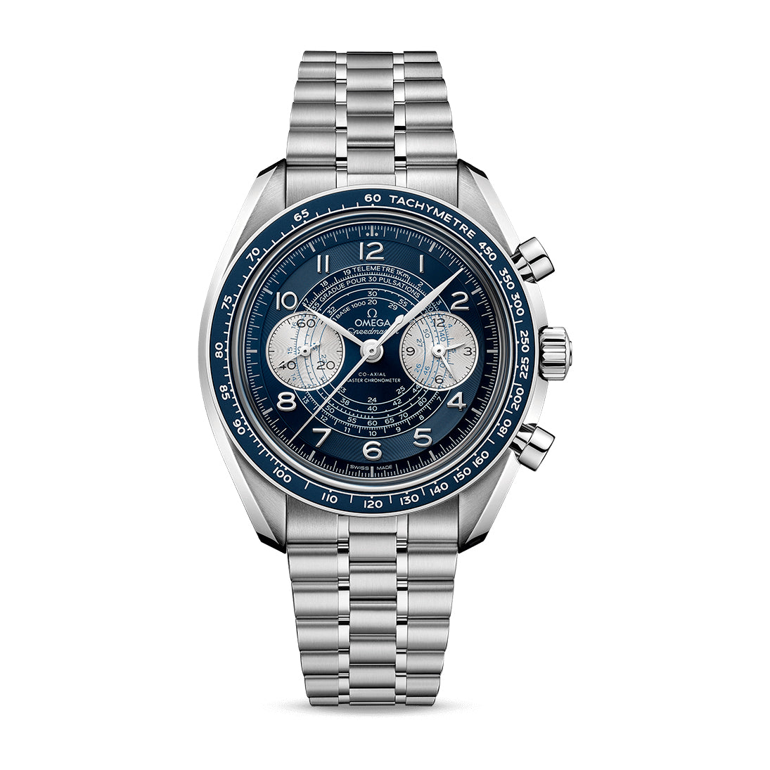 Omega Speedmaster Chronoscope Chronograph Watch, 43mm Blue Dial, 329.30.43.51.03.001