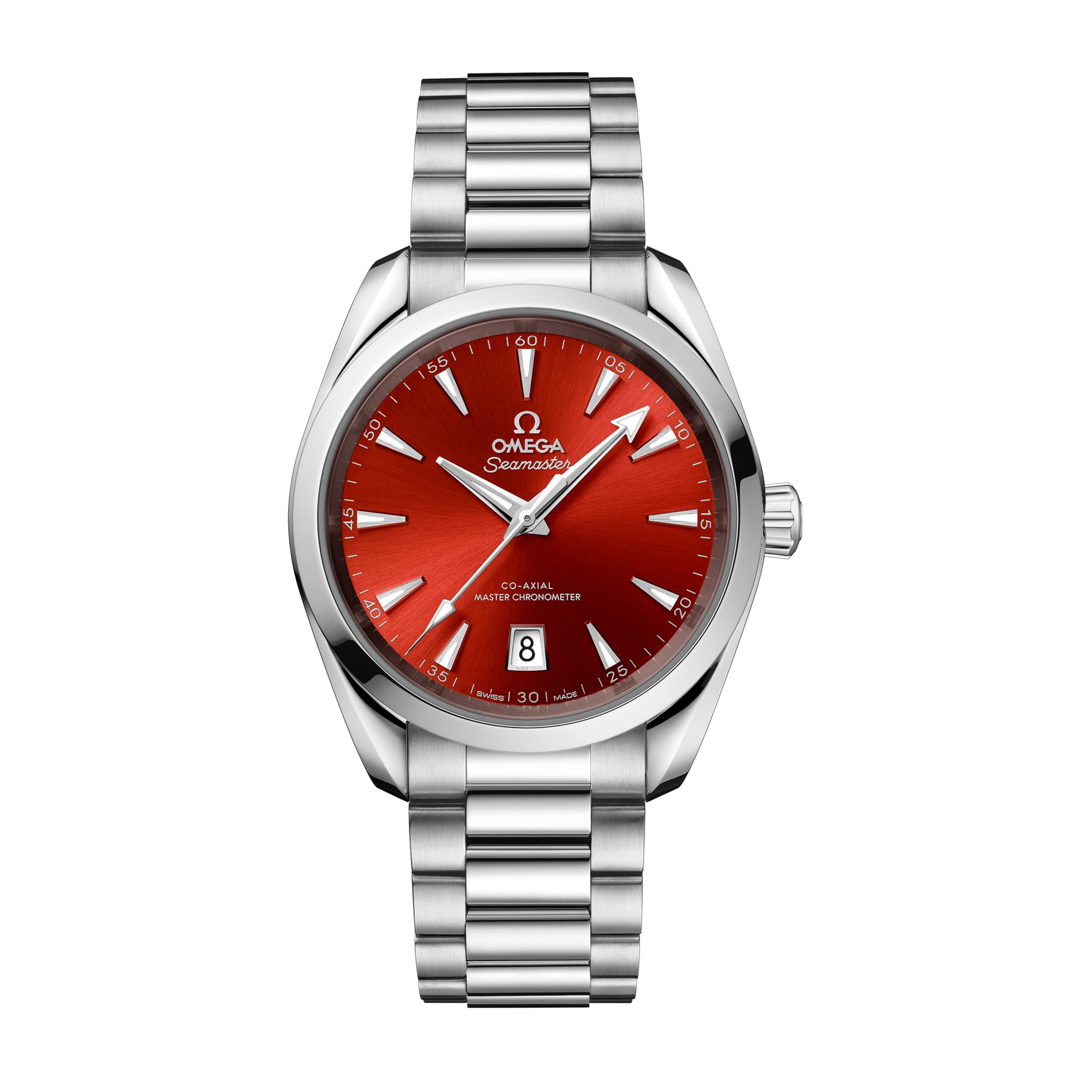 Omega Seamaster Aqua Terra Watch, 38mm Red Dial, 220.10.38.20.13.003