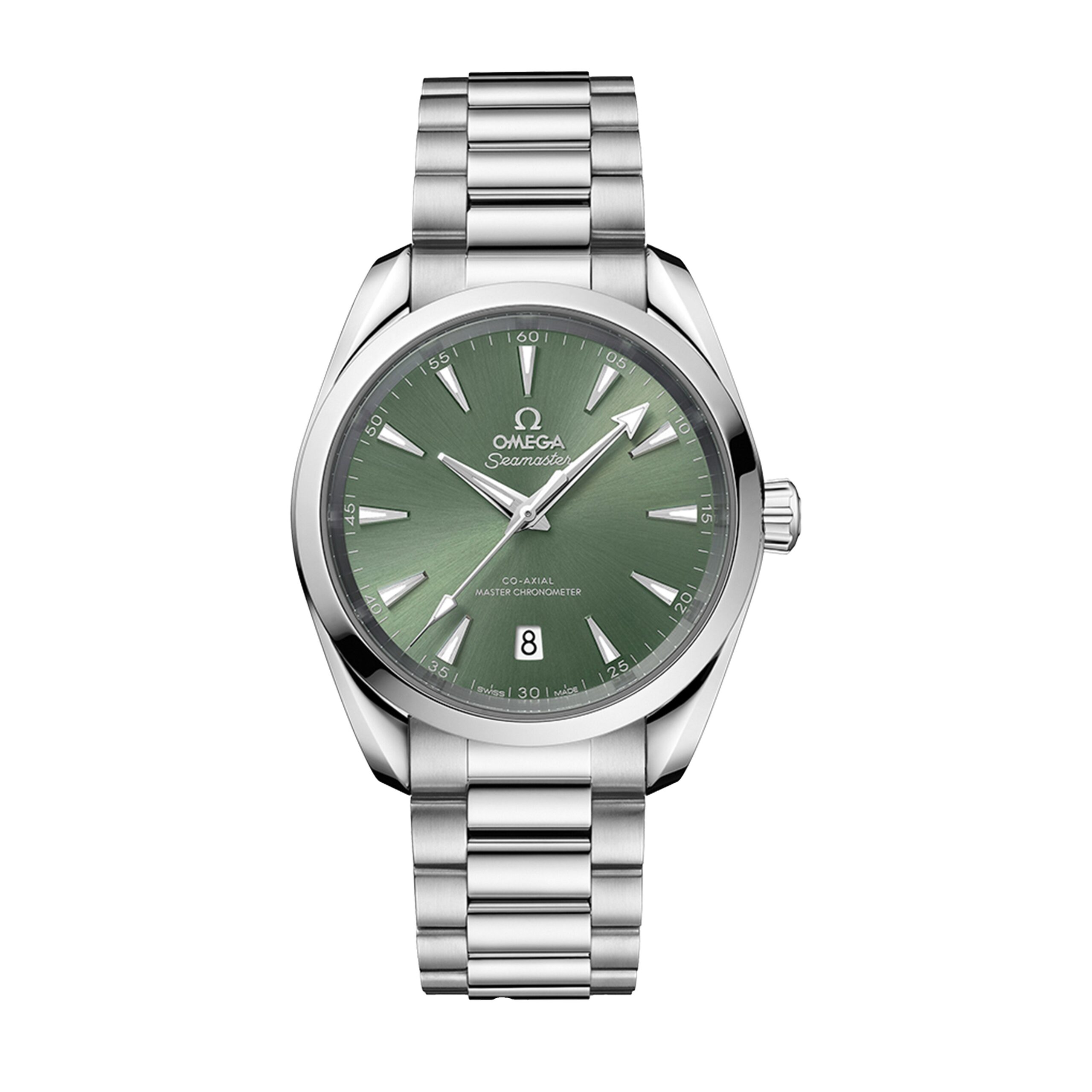 Omega Seamaster Aqua Terra 150m Shades Watch, 38mm Green Dial, 220.10.38.20.10.002
