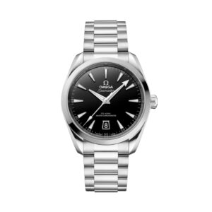 Omega Seamaster Aqua Terra 150m Watch, 38mm Black Lacquer Dial, 220.10.38.20.01.004